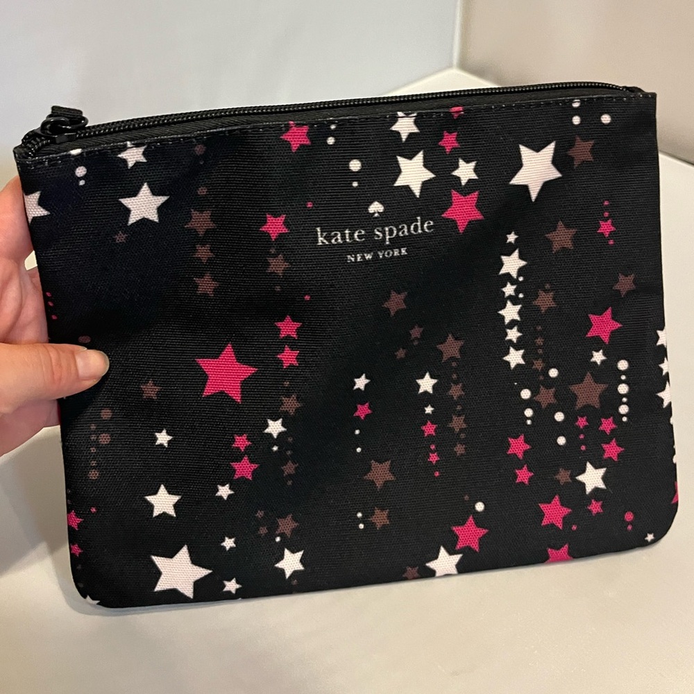 Kate Spade Star Print Cosmetic Pouch
